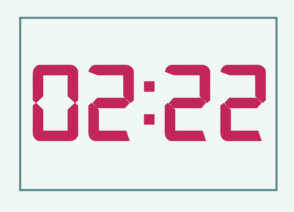 02:22 на часах