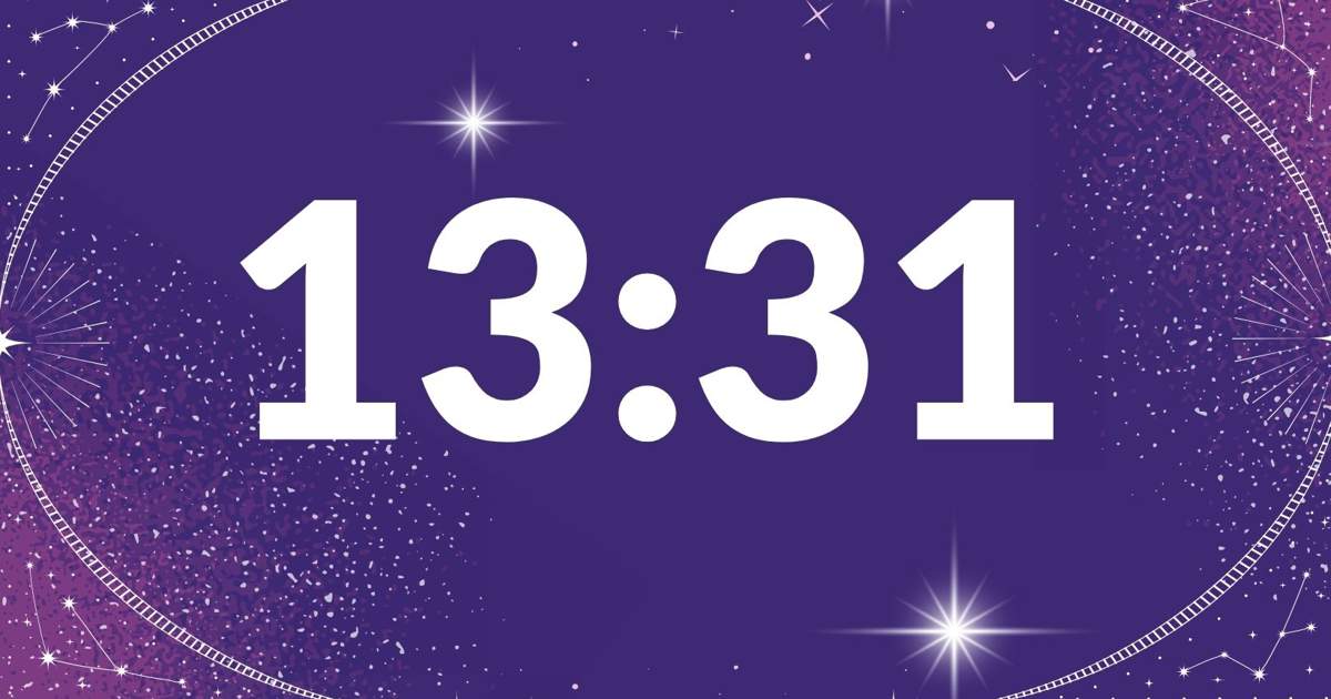 13:31 на годиннику