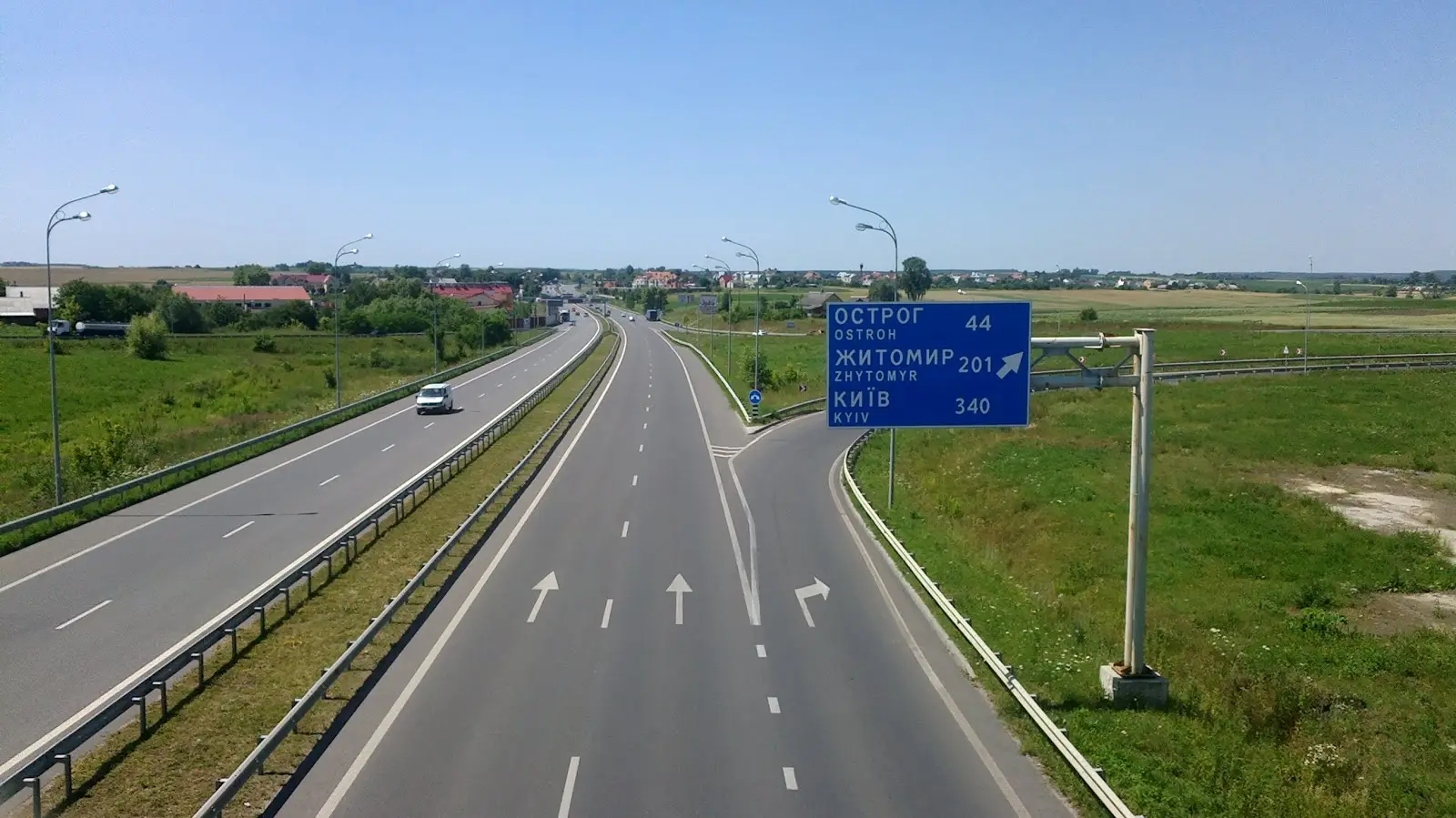 Житомир Киев расстояние