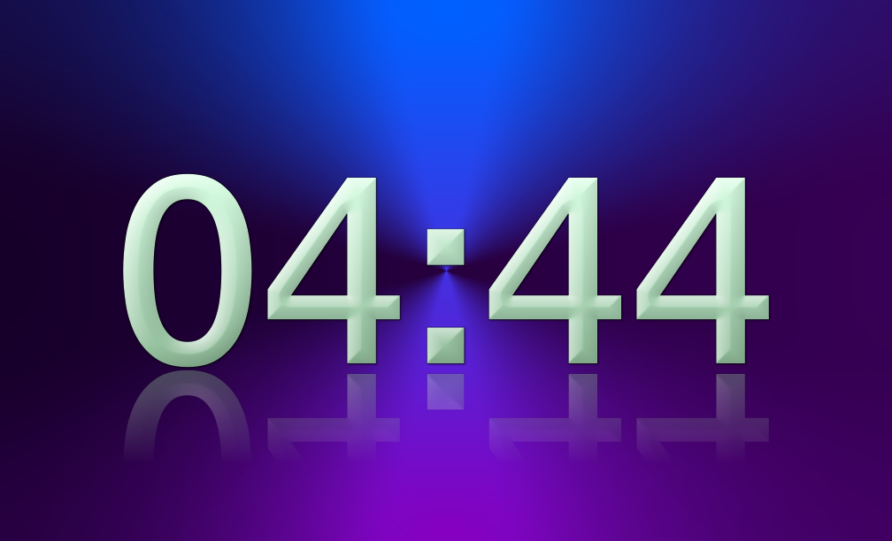 що означає 04:44 на годиннику